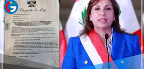 Dina Boluarte presentó ante el Congreso proyecto para adelanto de elecciones en 2024
