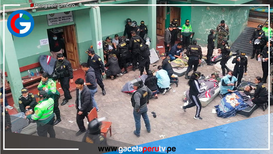 Apurímac: 15 policías resultaron heridos durante las manifestaciones