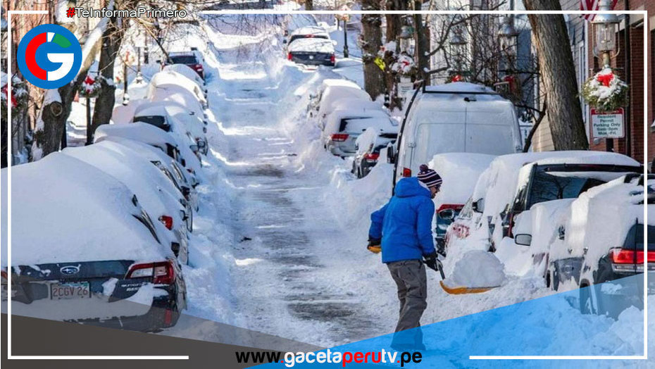 Tormenta invernal avanza hacia EE. UU. con nevadas y apagones