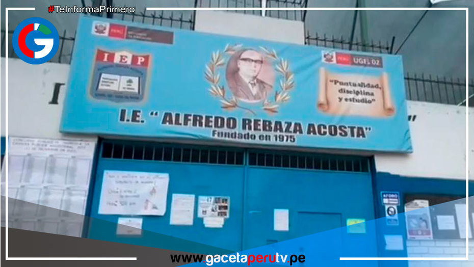 Asesinan a hombre en presencia de escolares en colegio de Los Olivos