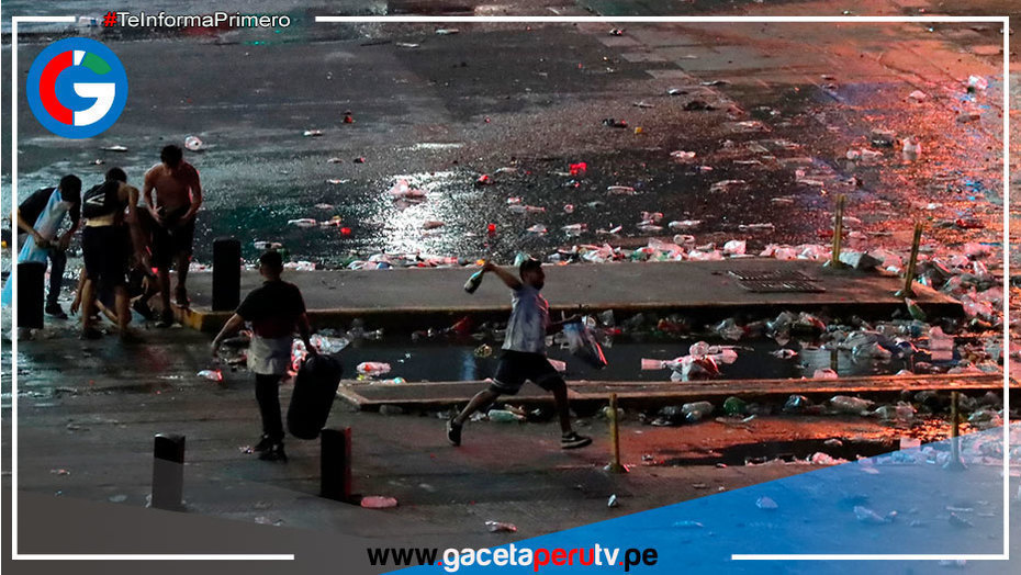 Incidentes en Buenos Aires tras masivo festejo por el triunfo mundialista