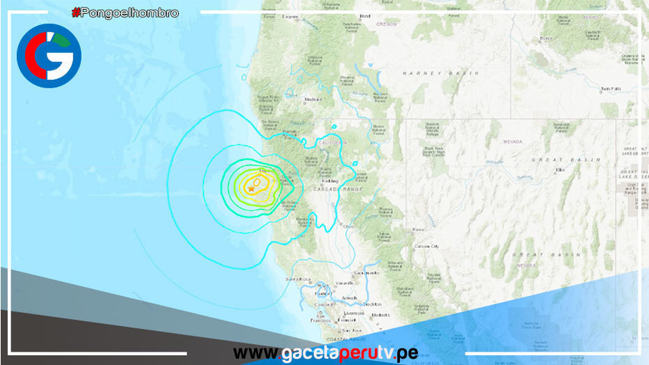 Sismo de magnitud 6,4 sacudió California esta madrugada
