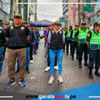 Presencia policial garantiza seguridad a consumidores de Gamarra