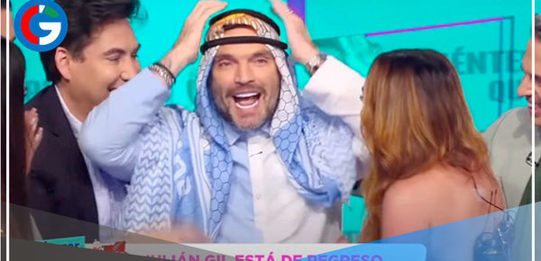 Emocionante regreso de Julián Gil