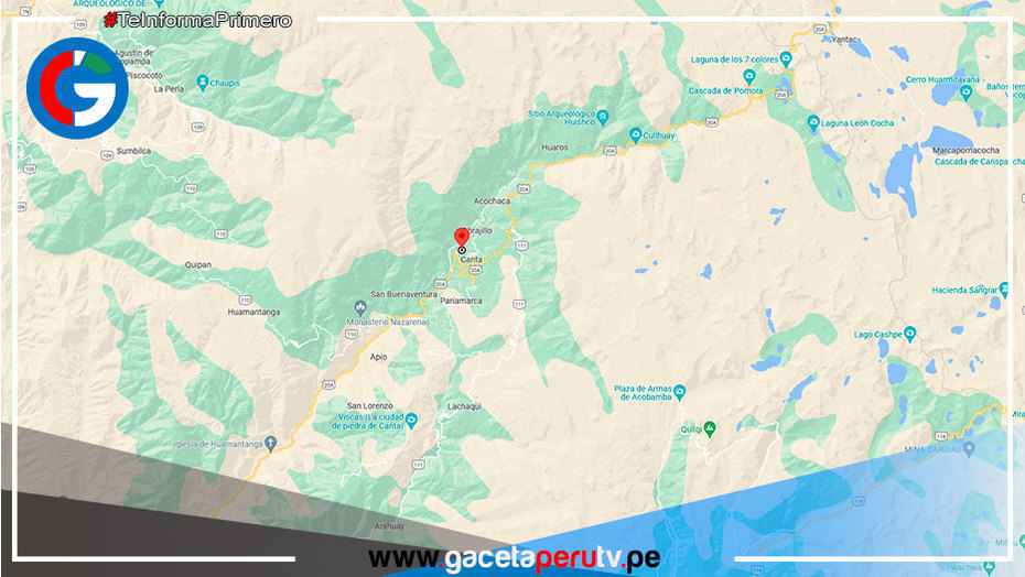 Canta fue sacudida esta mañana por un temblor de magnitud 4.1