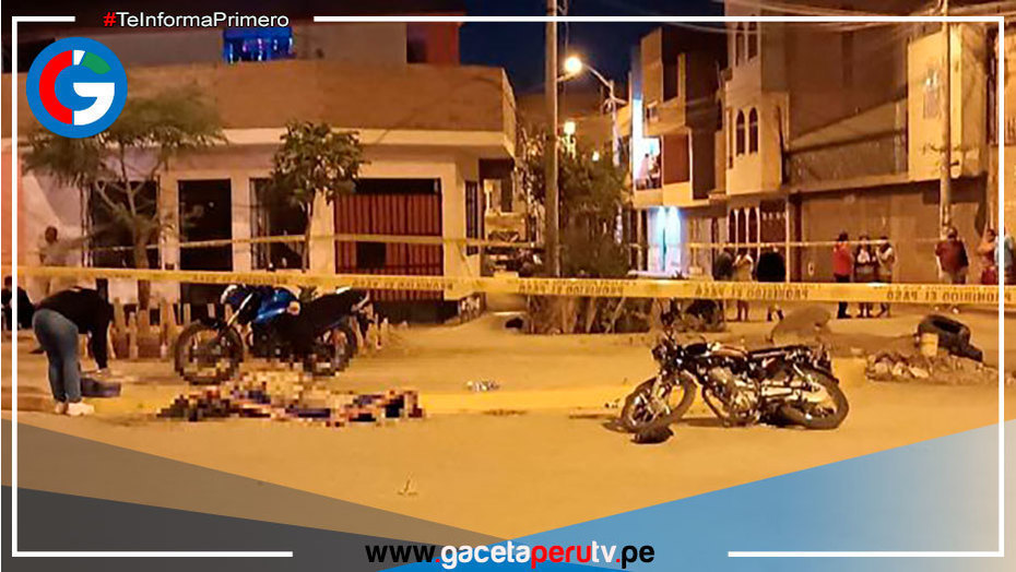 Dos hombres fueron asesinados con armas automáticas en la avenida Dominicos