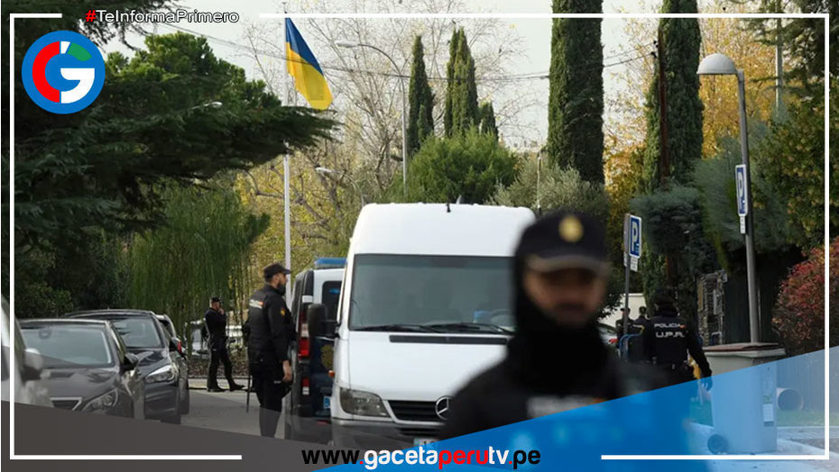 Embajada de Ucrania en España recibe un paquete “ensangrentado”