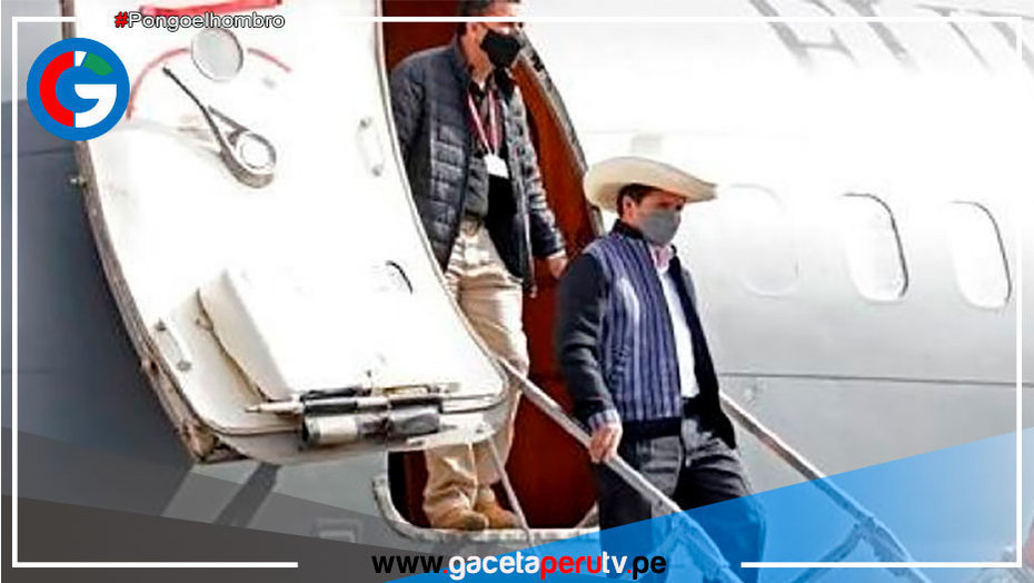 Avión presidencial fue usado para viaje de familiares de Pedro Castillo a Cajamarca