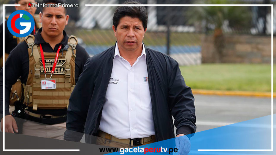 Detienen al ex presidente Pedro castillo y lo llevan a la Prefectura de Lima