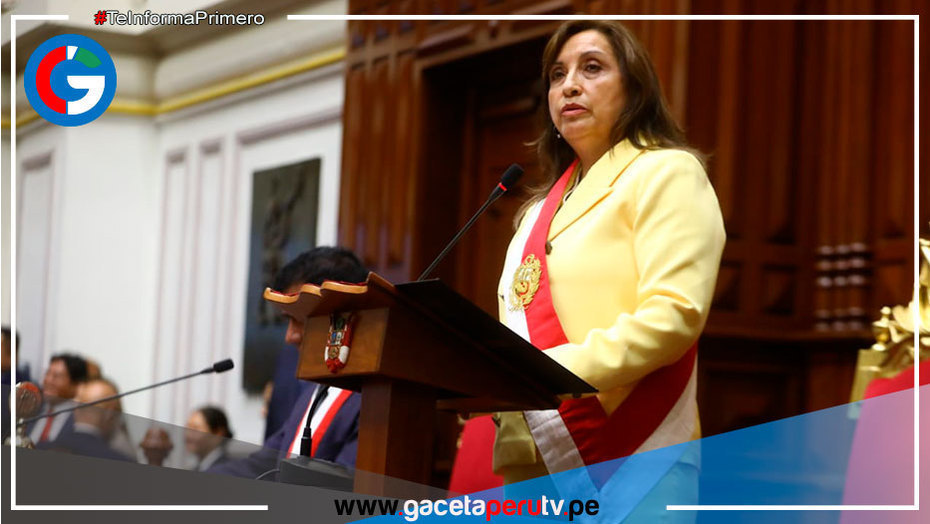 Dina Boluarte convoca a la más amplia unidad y pide tregua para dialogar