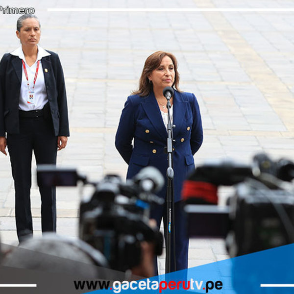 Boluarte: "Asunción de mando es una oportunidad para reorientar el país"