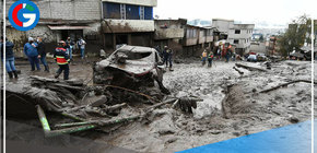 Sube a 18 la cifra de fallecidos por aluvión en Ecuador