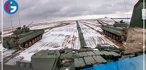 Fuerzas rusas siguen llegando a la frontera con Ucrania
