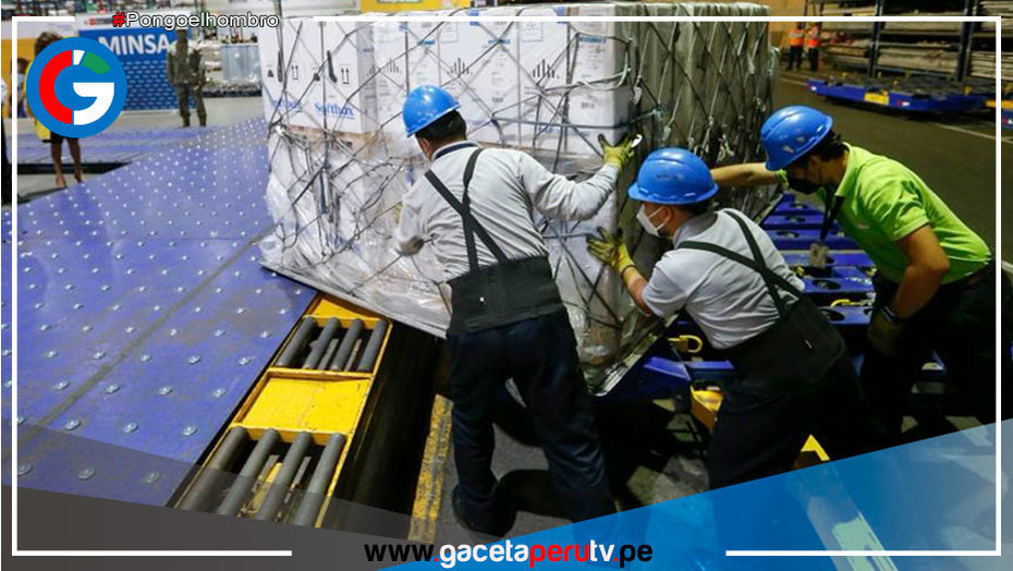 Llega al país un nuevo lote de 498,000 dosis de la vacuna pediátrica