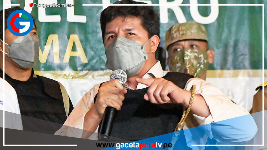 Castillo: "Vamos a sacar a las Fuerzas Armadas para combatir la delincuencia"