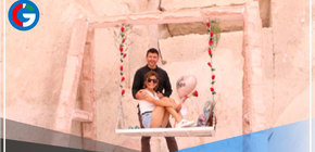 Celebran Día de San Valentín en las canteras de sillar de Añashuayco en Arequipa