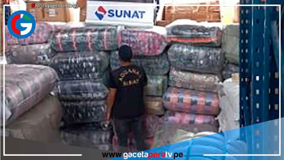 Sunat intervino camión procedente de Bolivia con 25 toneladas de ropa sin declarar en Puno