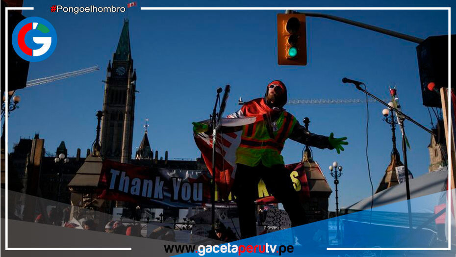Canadá: Camioneros que ocupan Ottawa responden a Justin Trudeau con una fiesta callejera