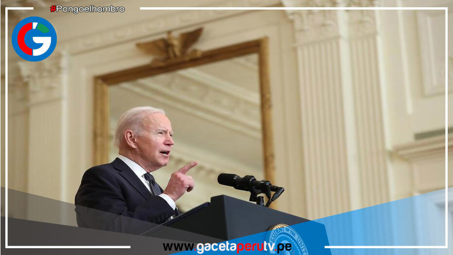 Biden denuncia que Rusia mantiene una postura "amenazante" contra Ucrania