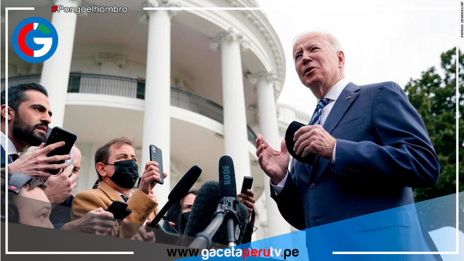 Biden expresa su desconfianza de la supuesta retirada de Rusia
