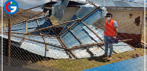 Lluvias, nevada y vientos originan colapso de colegios y viviendas en Pasco