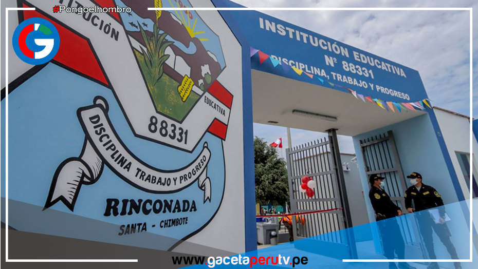 1,400 niños de Áncash se beneficiarán con colegios reconstruidos