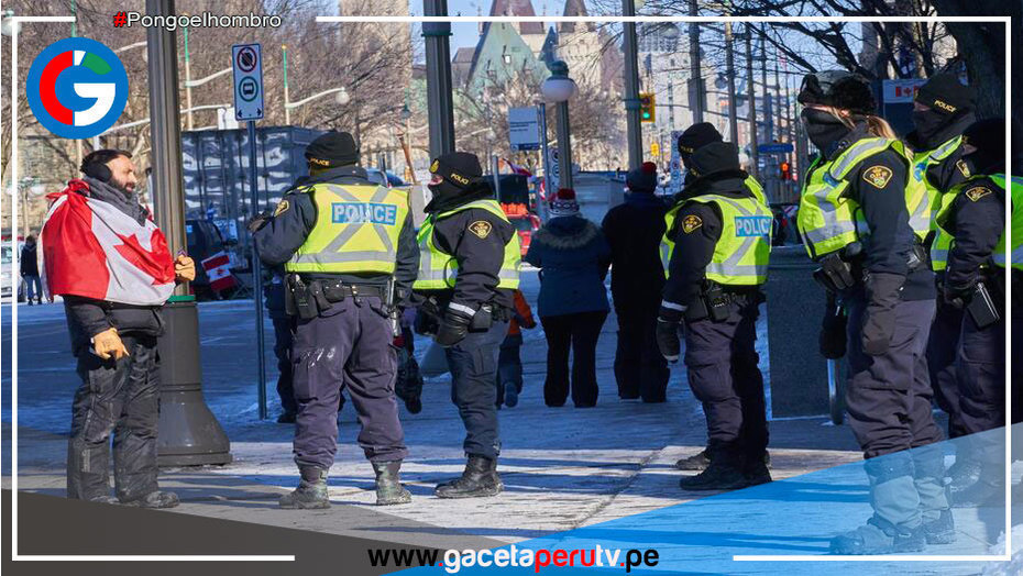 Canadá: Policía detiene a más de 100 personas en Ottawa