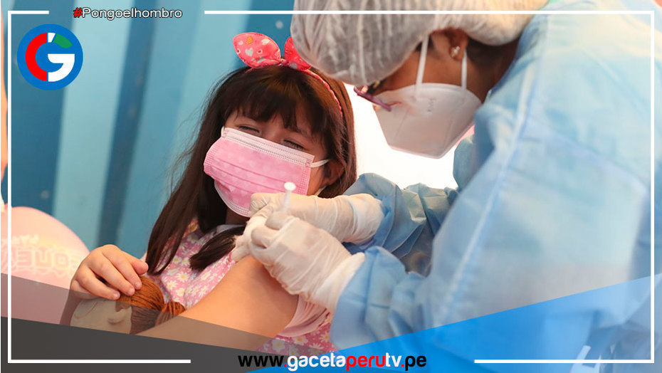 El 41% de niños de 5 a 11 años ya tiene la primera dosis de vacuna