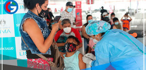 En Perú el 29.96 % de la población objetivo se aplicó la tercera dosis 