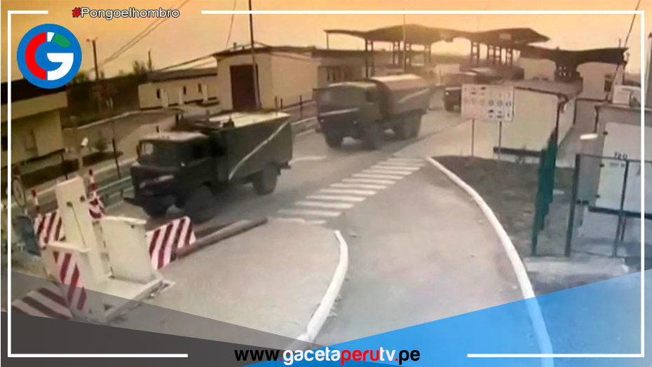 Ucrania denuncia hoy ingreso de columnas de tanques rusos a su territorio