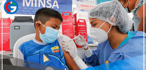 En Perú el 30.90 % de la población objetivo se aplicó la tercera dosis 