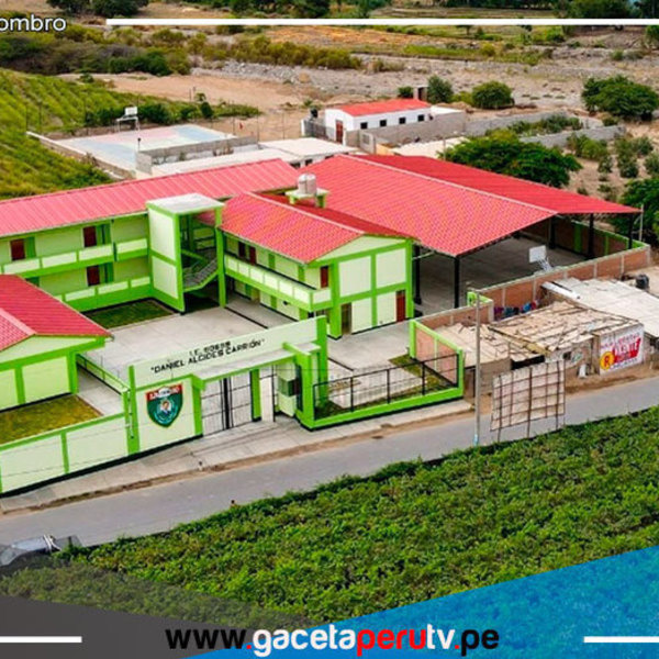 Inauguran colegio que beneficia a más de 100 estudiantes de Chicama en La Libertad