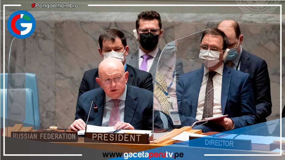 Rusia ante ONU: "Medios presentan descaradamente los ataques de las Fuerzas Armadas de Ucrania como las consecuencias de nuestra operación militar"