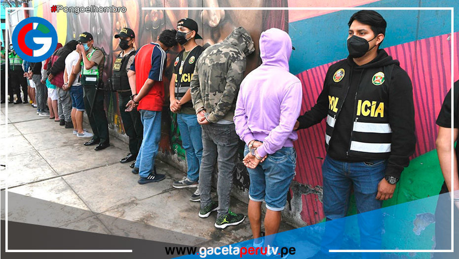 Policía incauta armas de fuego, droga y detienen a requisitoriados en la Victoria
