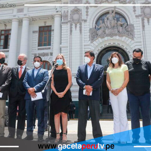 Presidenta del Congreso rechaza pedido de Héctor Valer para solicitar el voto de confianza