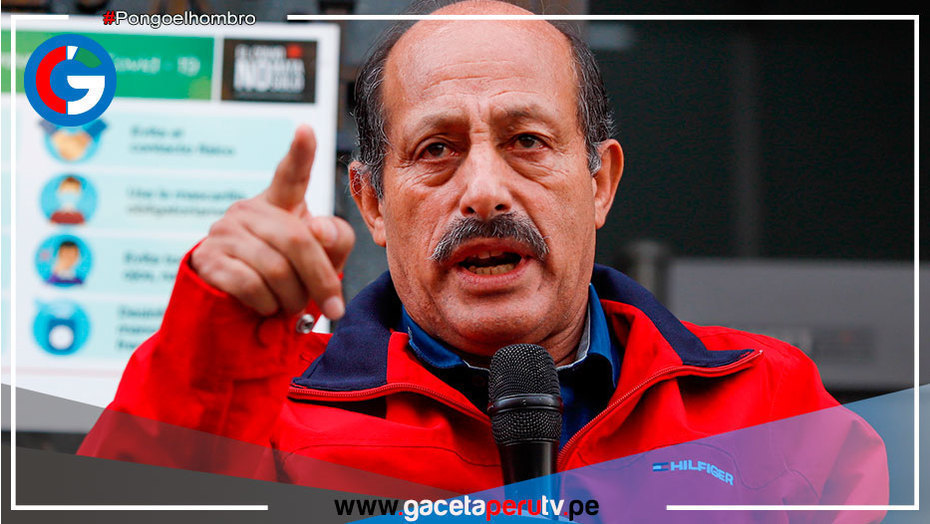 Héctor Valer confirma su salida de la Presidencia del Consejo de Ministros