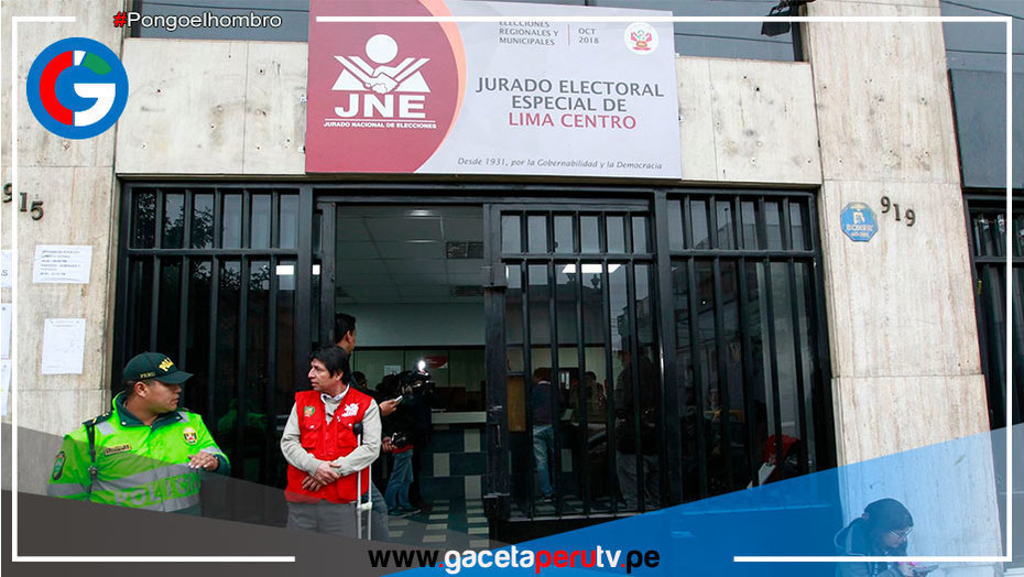 Declaran conformación de Jurado Electoral Especial Lima Centro
