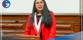 Ruth Luque Congresista de la República informa que dio positivo al covid-19 