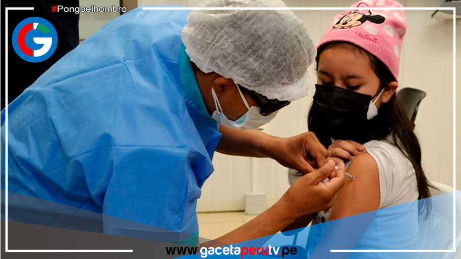 31,500 niños mayores de 5 años ya han recibido la vacuna contra el covid-19 en Cajamarca