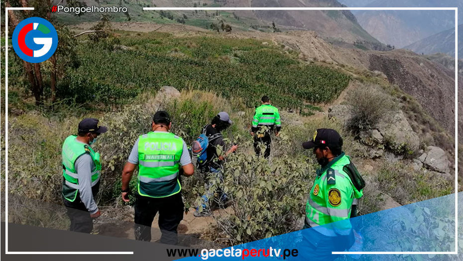 Con ayuda de dron Policía busca a Natasha de Crombrugghe en el Valle del Colca