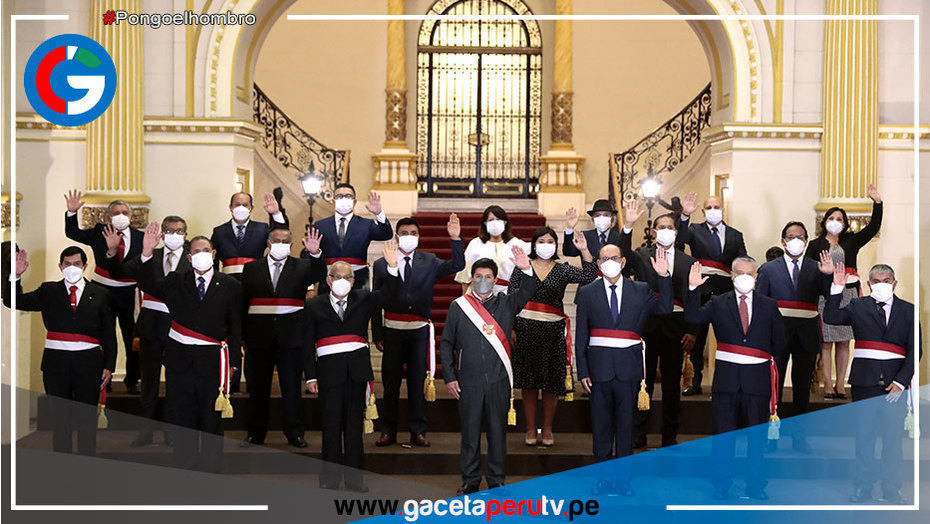 Estos son los ministros del nuevo Gabinete liderado por Aníbal Torres