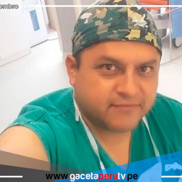 Falleció médico que no se vacunó contra la covid-19 en La Libertad