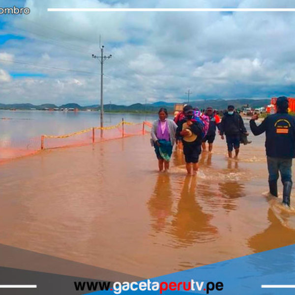 Puno: Senamhi prevé incremento de lluvias intensas y aumento del caudal de ríos