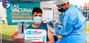 En Perú el 31.84 % de la población objetivo se aplicó la tercera dosis 