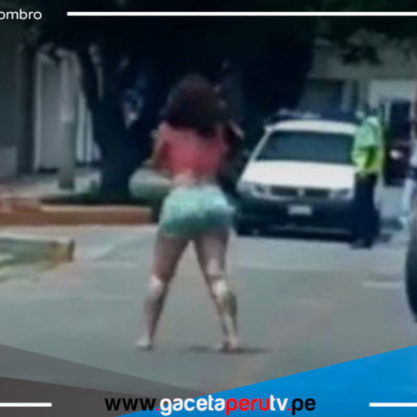 Mujer extranjera con cortes desató disturbios en plena calle
