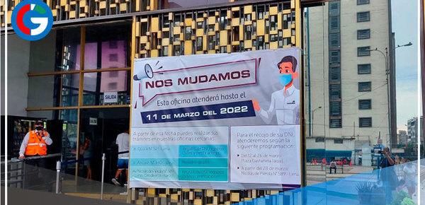 Suspenden atención en agencia del Cercado de Lima de la Reniec del 14 al 18 de marzo 