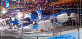 2 heridos deja accidente en juego mecánico de Jockey Club de Surco 