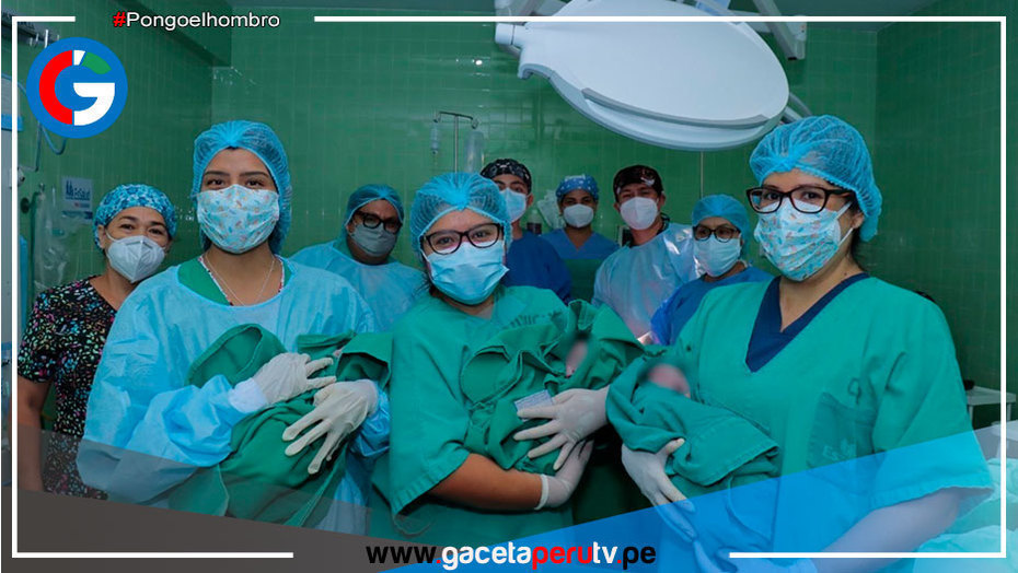 EsSalud Piura salvó vida de trillizas prematuras de madre primeriza