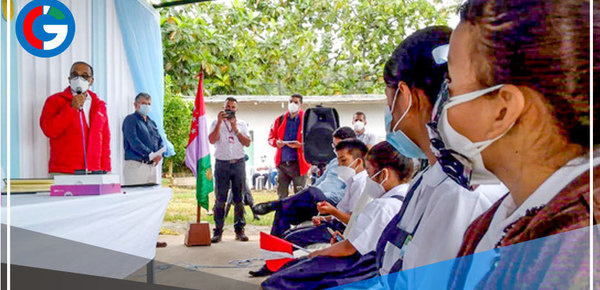 Garantizan retorno seguro a clases para más de 8 millones de estudiantes en Cajamarca 
