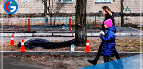 Cavan fosas comunes para víctimas de bombardeos